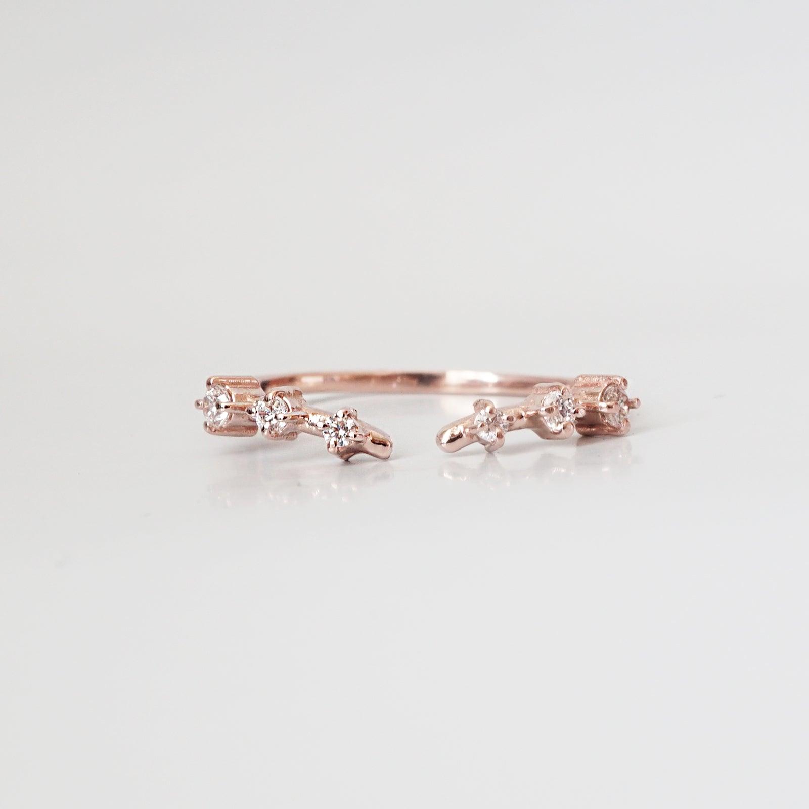 Rose Thorn Ring Band - Tippy Taste Jewelry