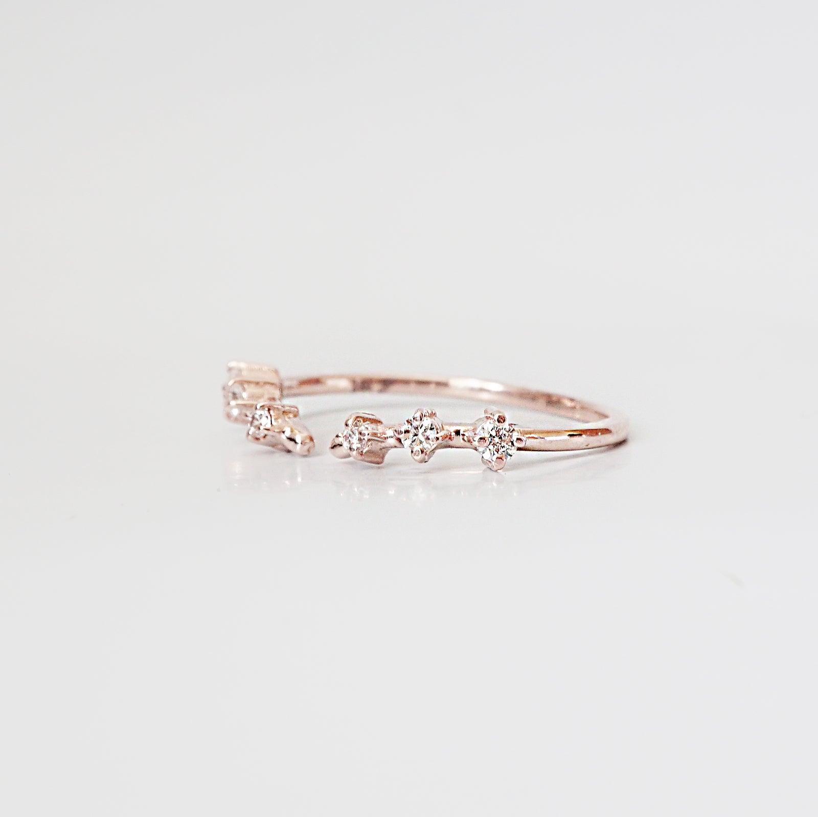 Rose Thorn Ring Band - Tippy Taste Jewelry