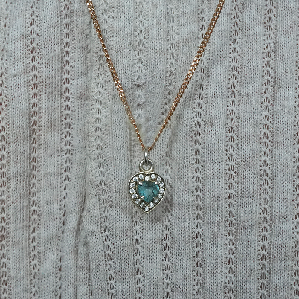 Limited Edition: Classic Paraiba Tourmaline Heart Pendant