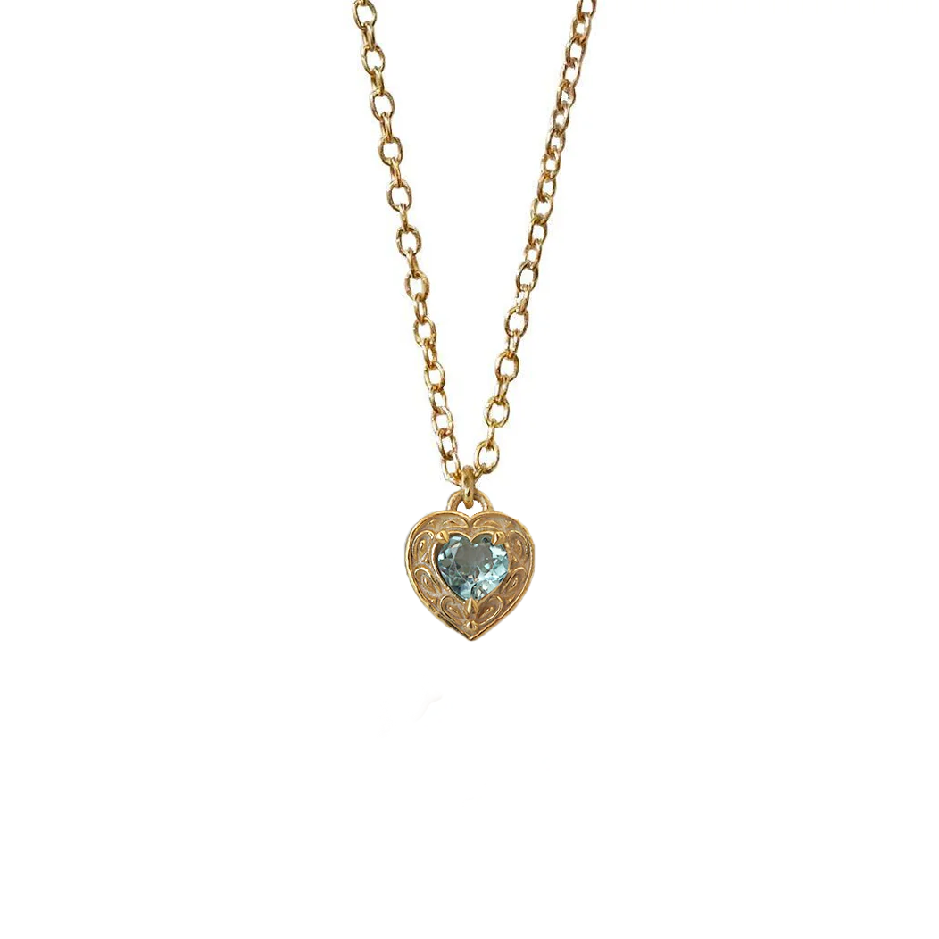 Limited Edition: Classic Paraiba Tourmaline Heart Pendant