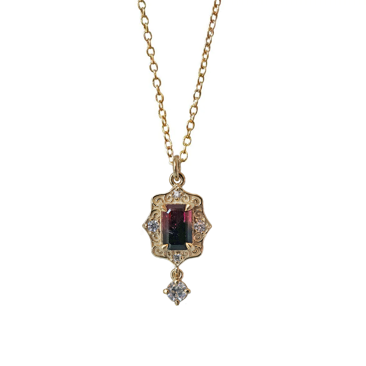 Limited Edition: Velvet Night Tourmaline Necklace