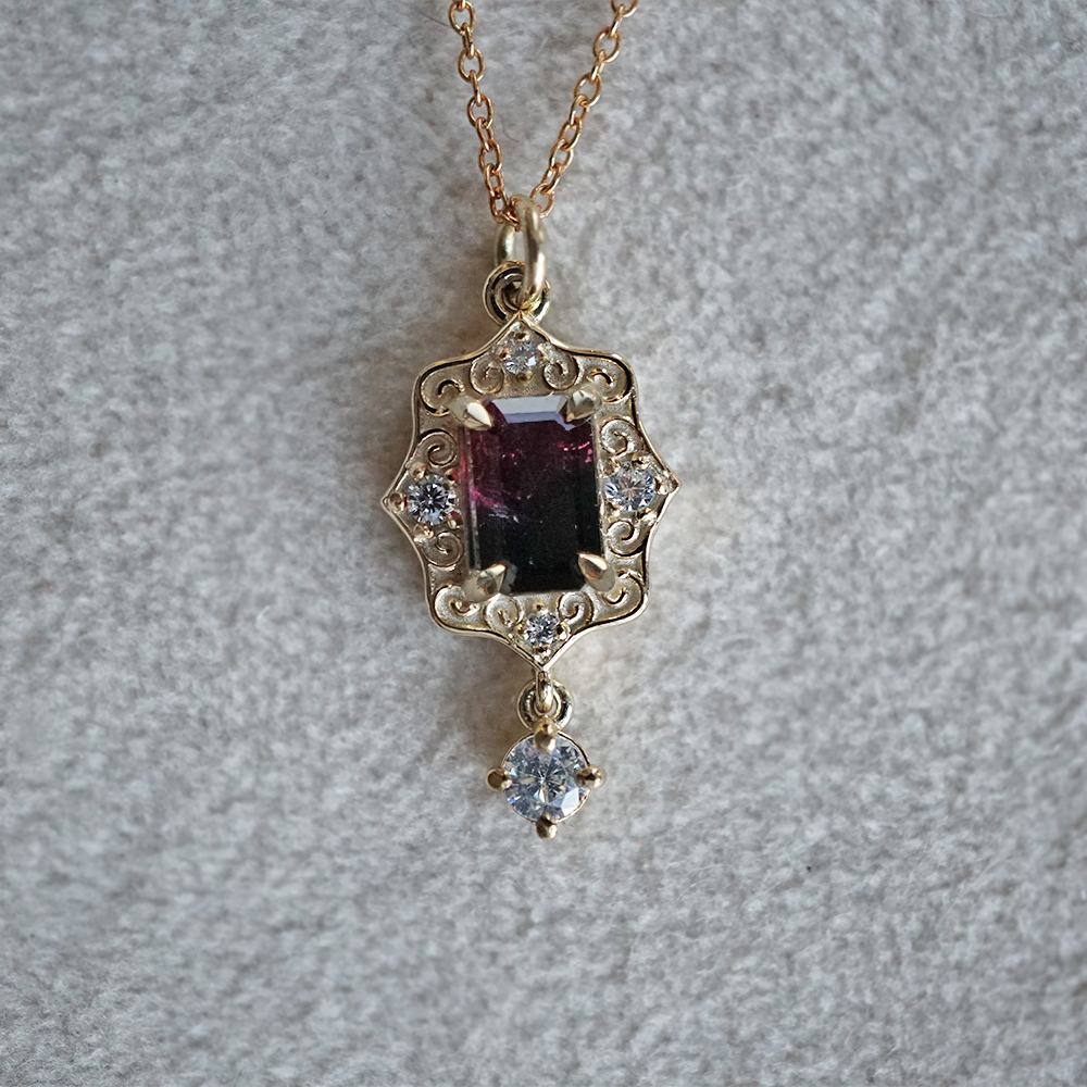 Limited Edition: Velvet Night Tourmaline Necklace