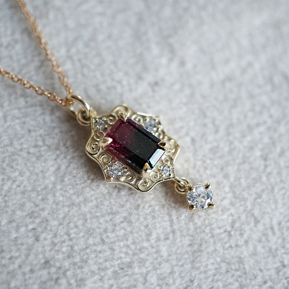 Limited Edition: Velvet Night Tourmaline Necklace