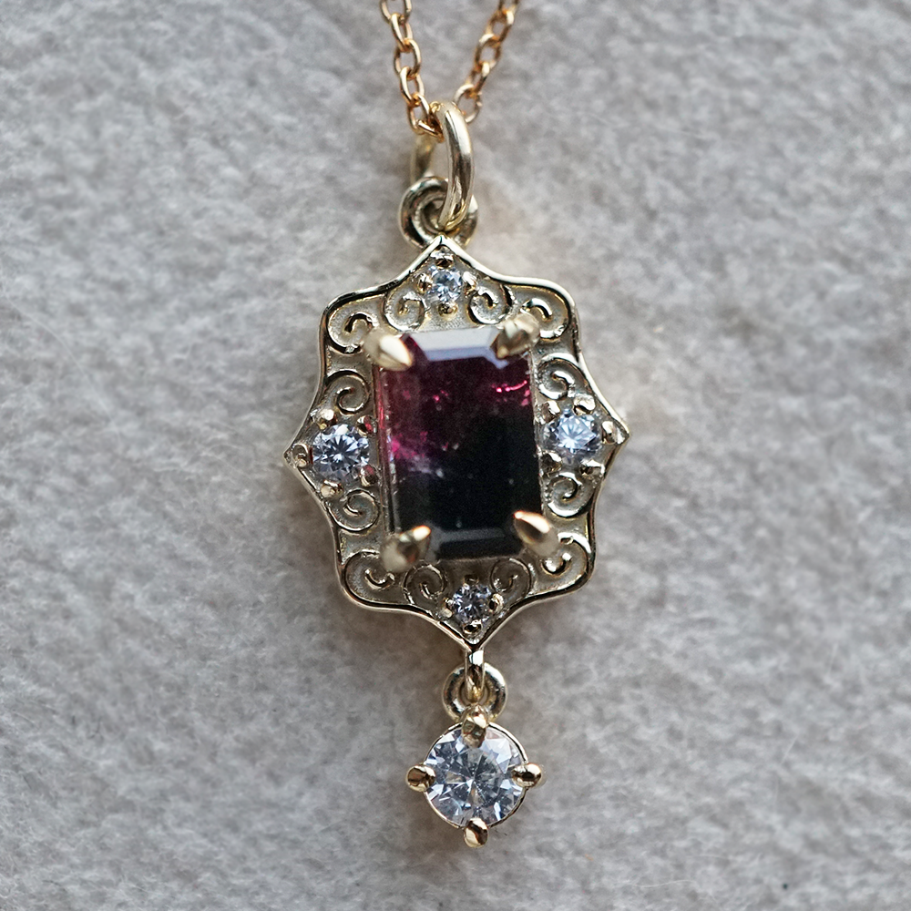 Limited Edition: Velvet Night Tourmaline Necklace