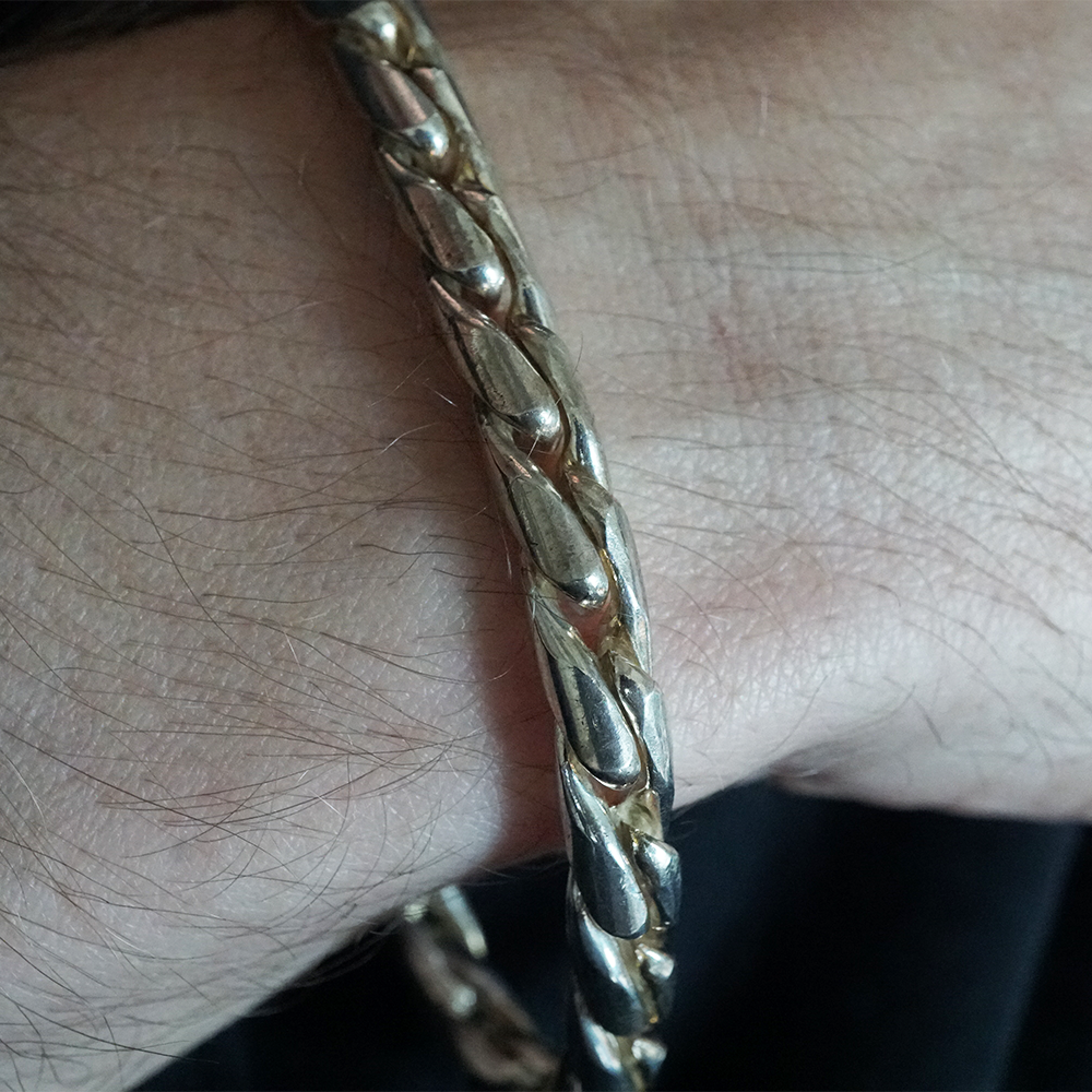 Luxury Twisted Bracelet, 6mm