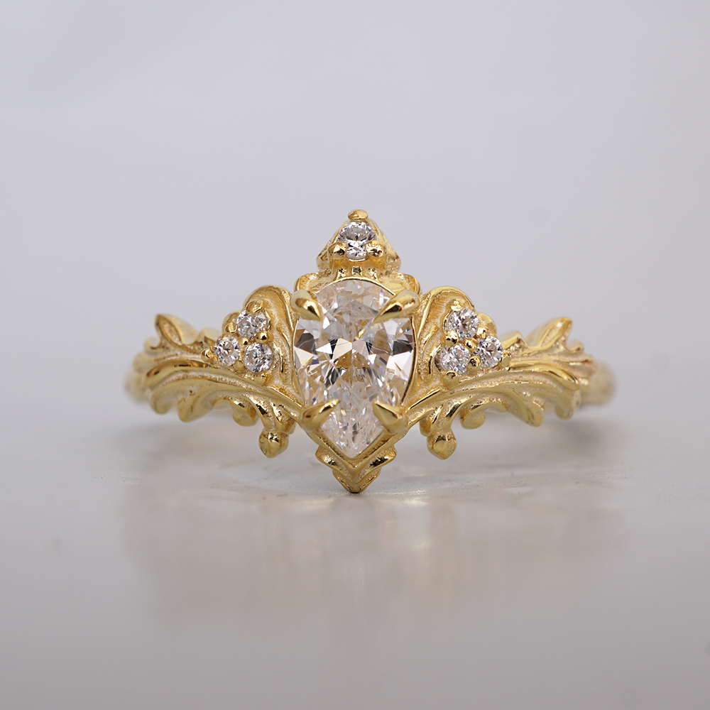 Nyx Diamond Ring in 14K and 18K Gold