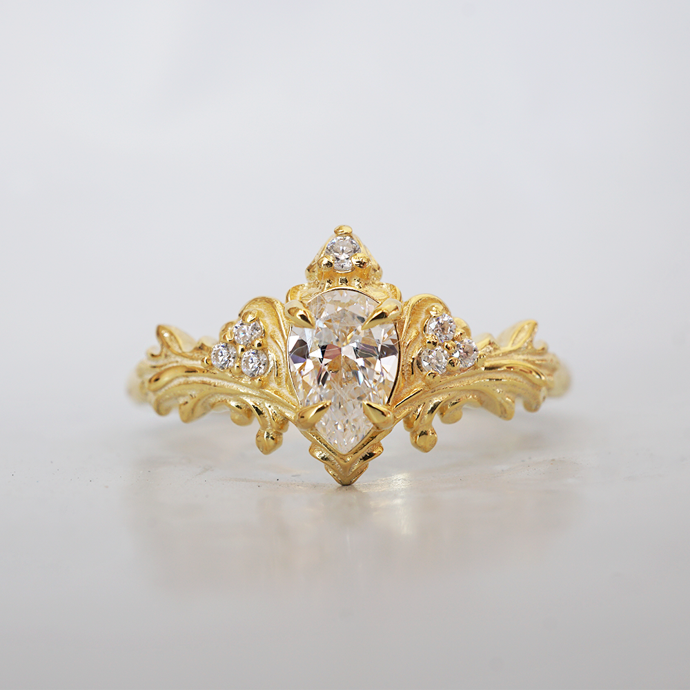 Nyx Diamond Ring in 14K and 18K Gold