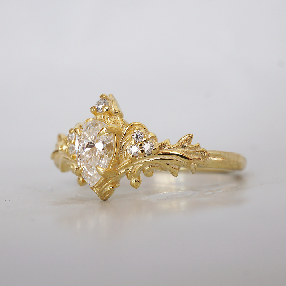 Nyx Diamond Ring in 14K and 18K Gold