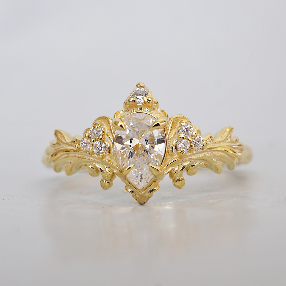 Nyx Diamond Ring in 14K and 18K Gold