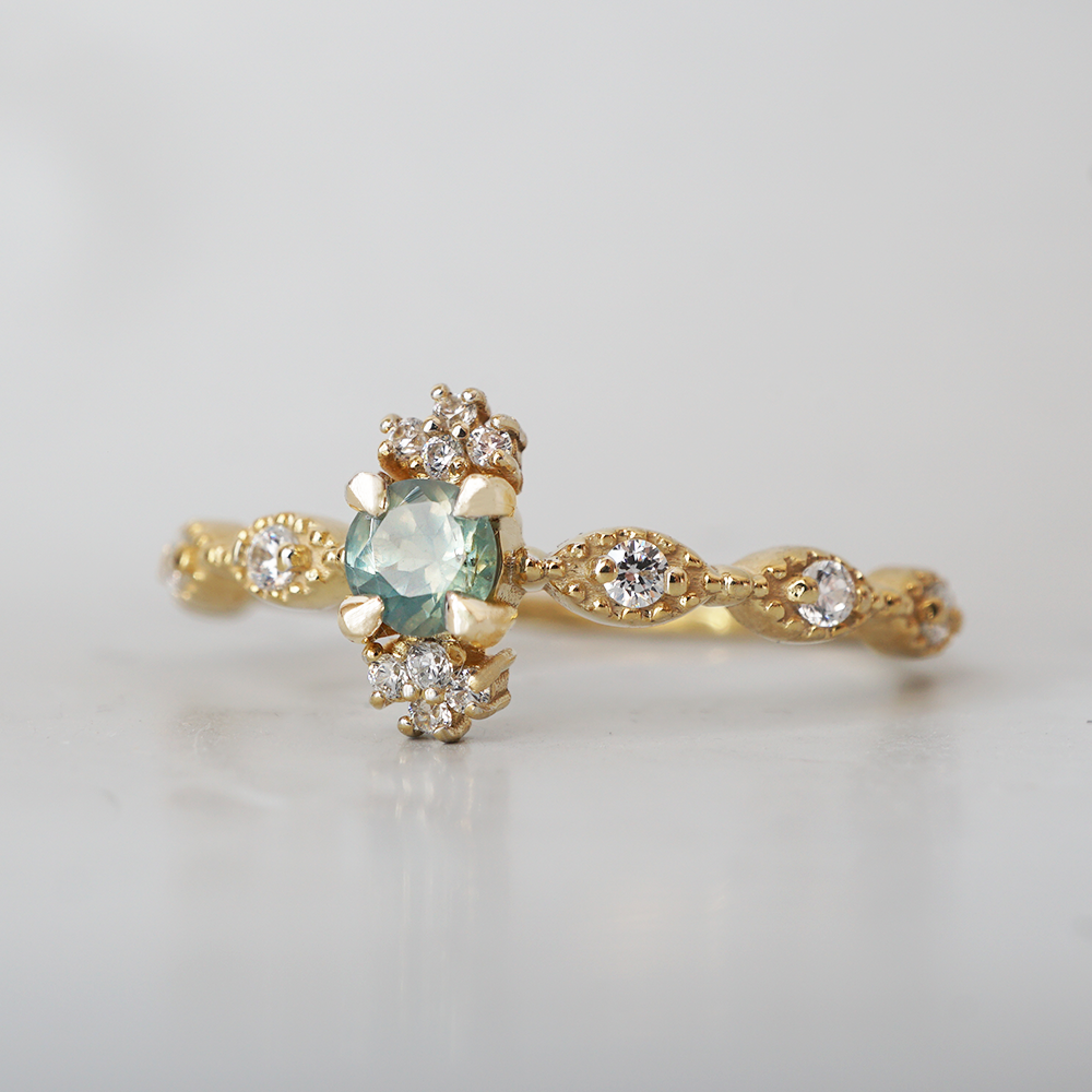 Limited Edition: 14K Ethereal Alexandrite Diamond Ring