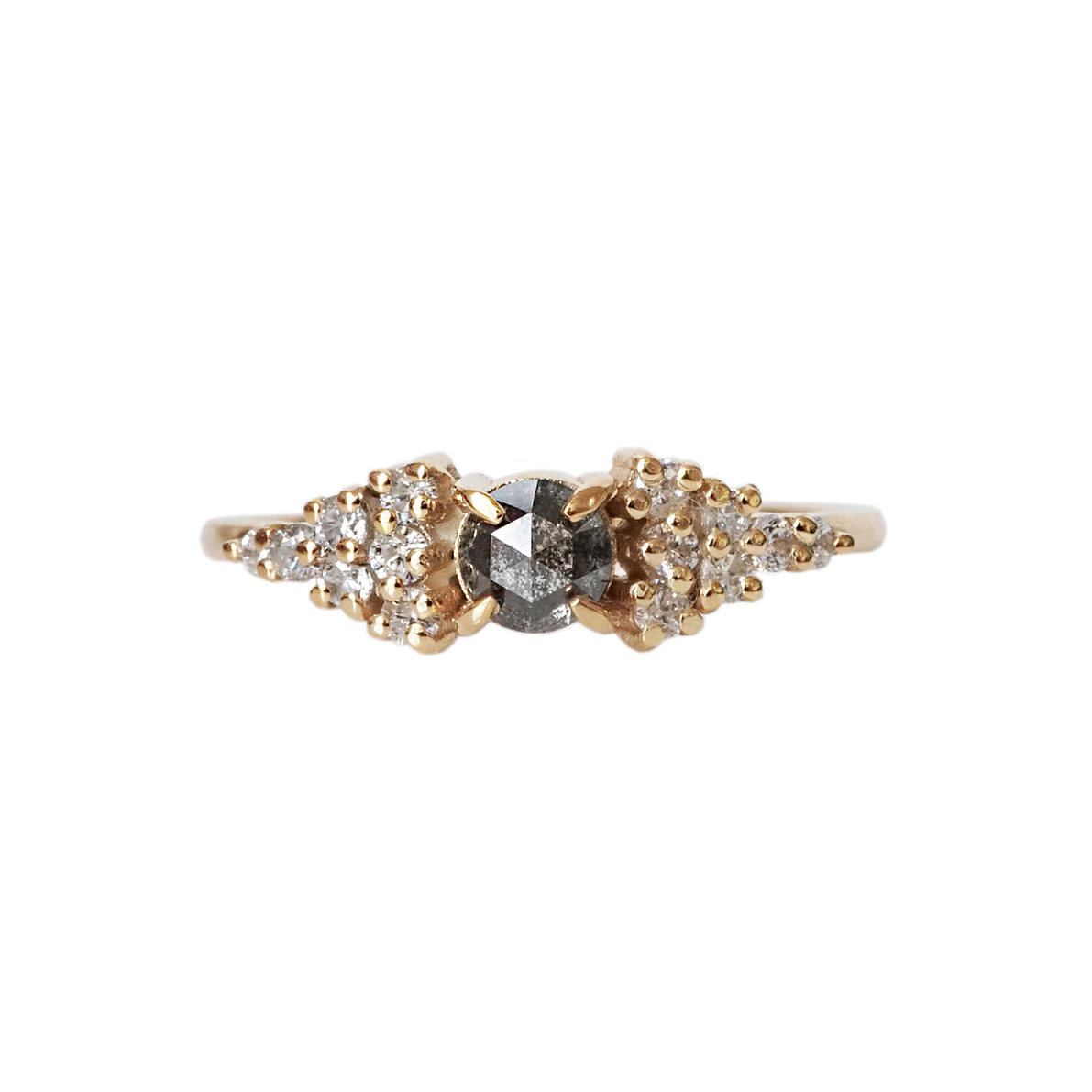 Limited Edition: Galactic Salt & Pepper Diamond Ring