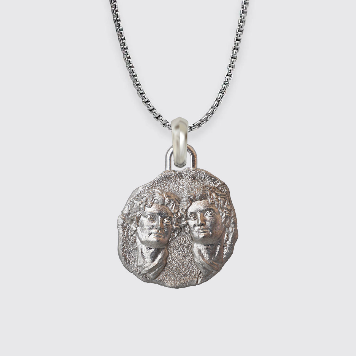 Gemini top Zodiac Pendant