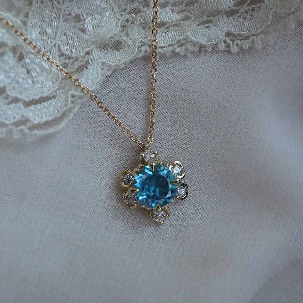 London Blue Topaz Reverie Necklace - Tippy Taste Jewelry