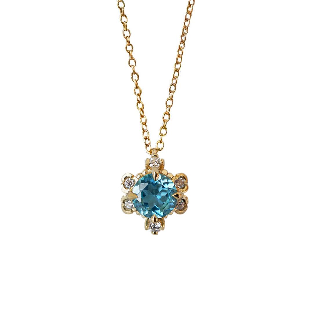 London Blue Topaz Reverie Necklace - Tippy Taste Jewelry