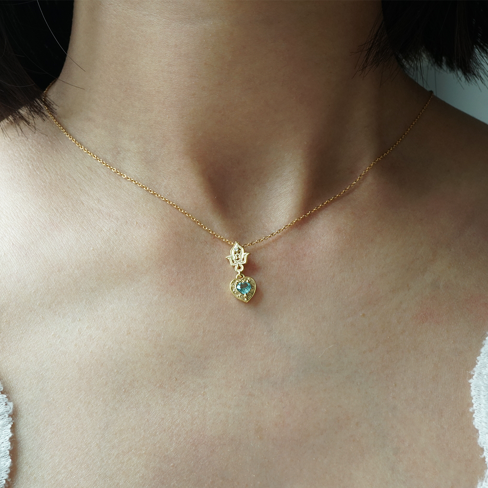 Limited Edition: Paraiba Tourmaline Heart Pendant