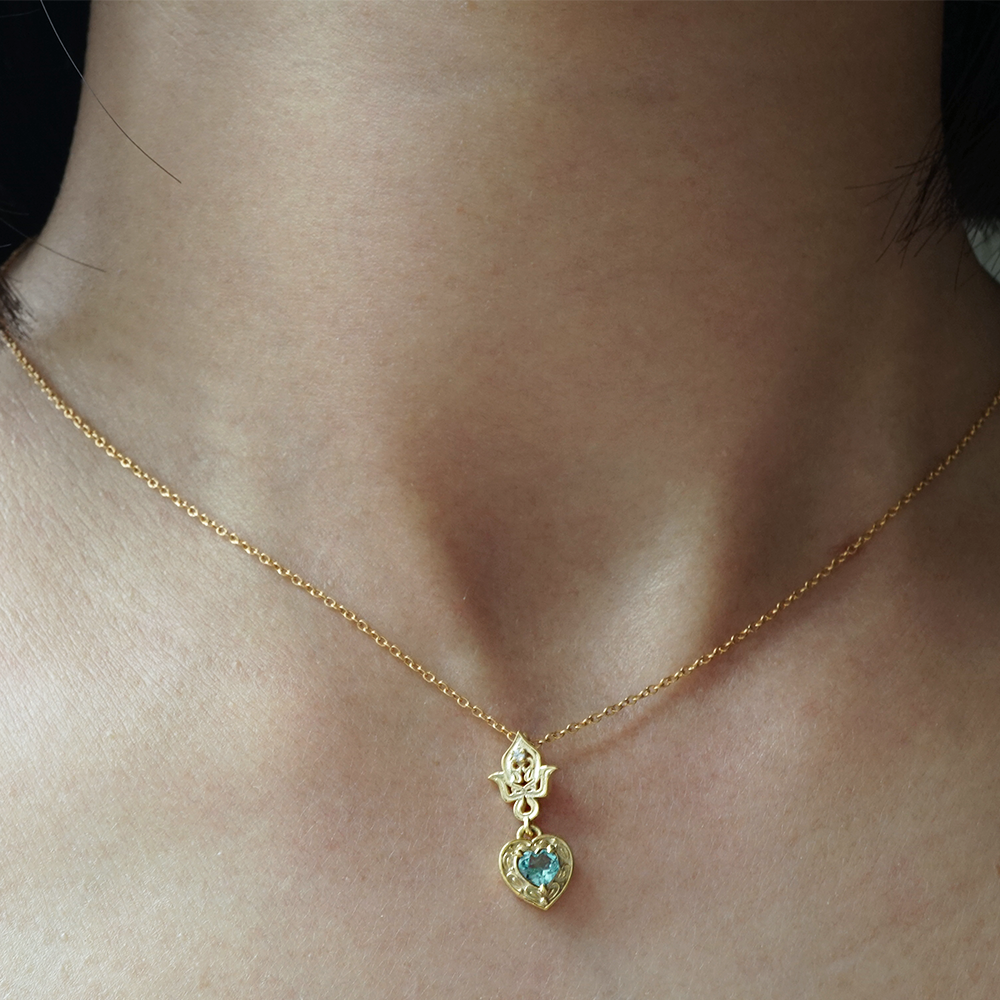 Limited Edition: Paraiba Tourmaline Heart Pendant