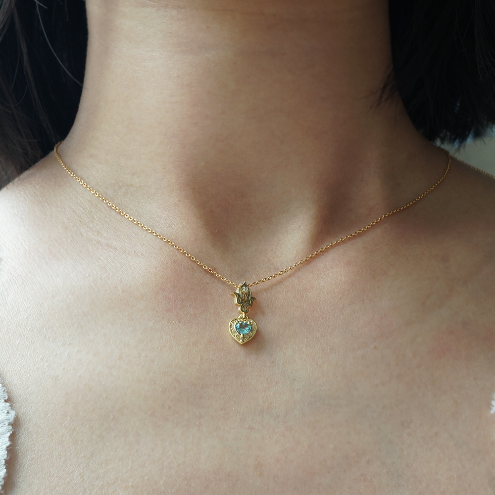 Limited Edition: Paraiba Tourmaline Heart Pendant