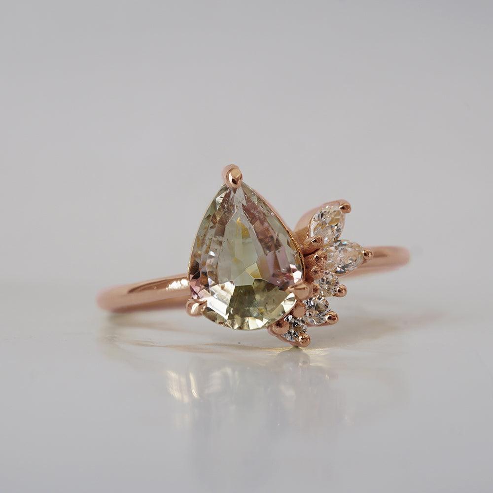 One Of A Kind: Stella Watermelon Tourmaline Ring - Tippy Taste Jewelry