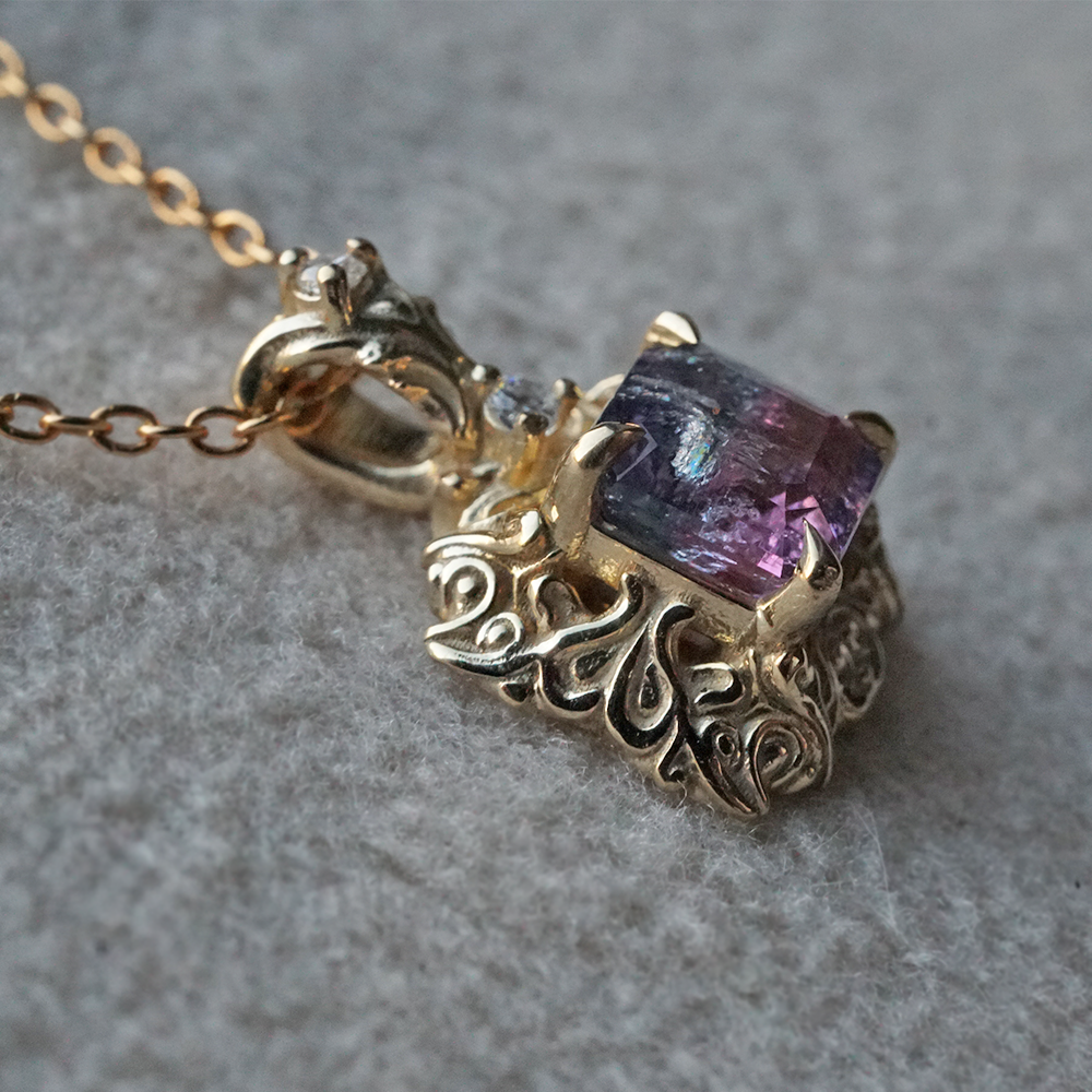 One Of A Kind: Watermelon Tourmaline Melody Necklace