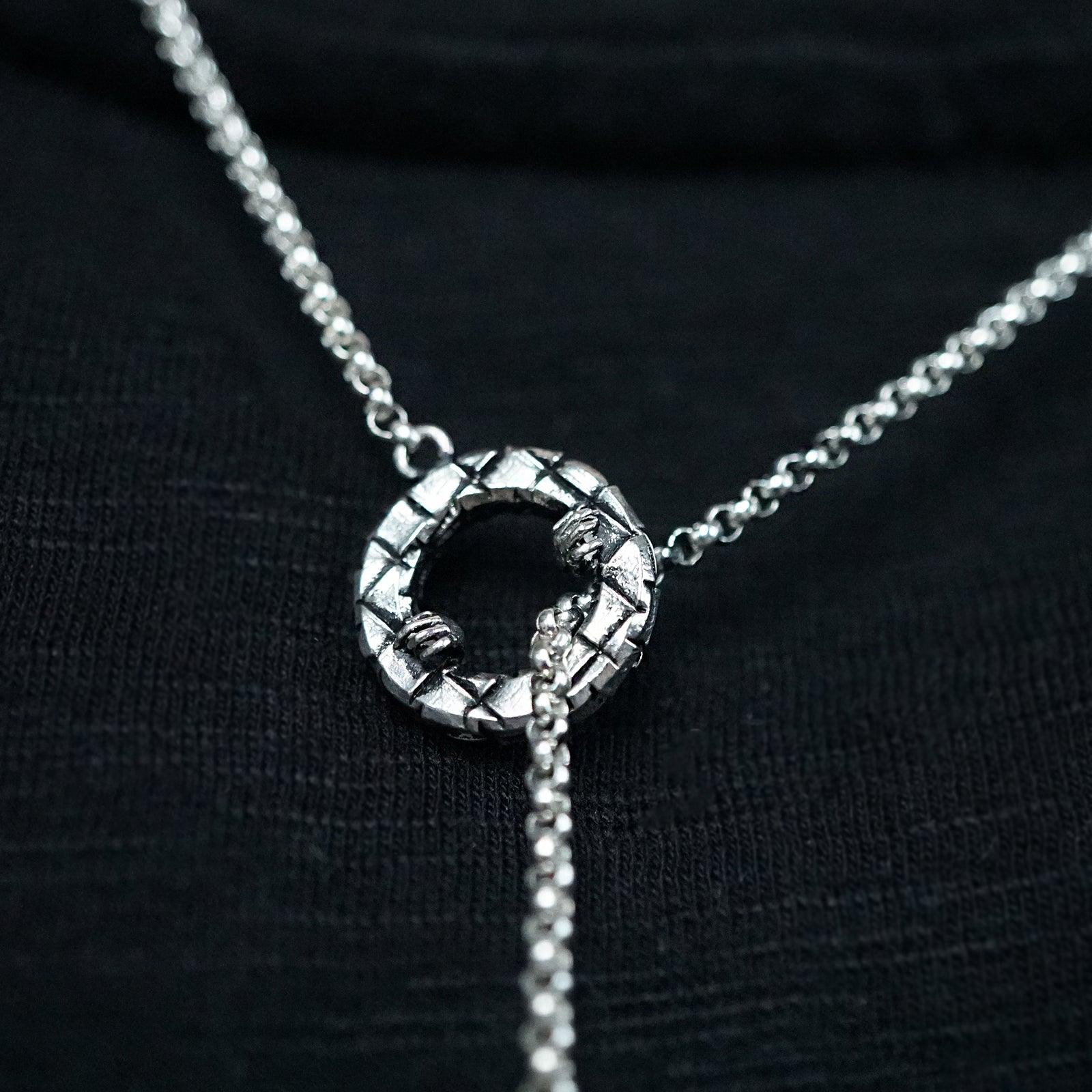 Hand Gun Chain Necklace - Tippy Taste Jewelry