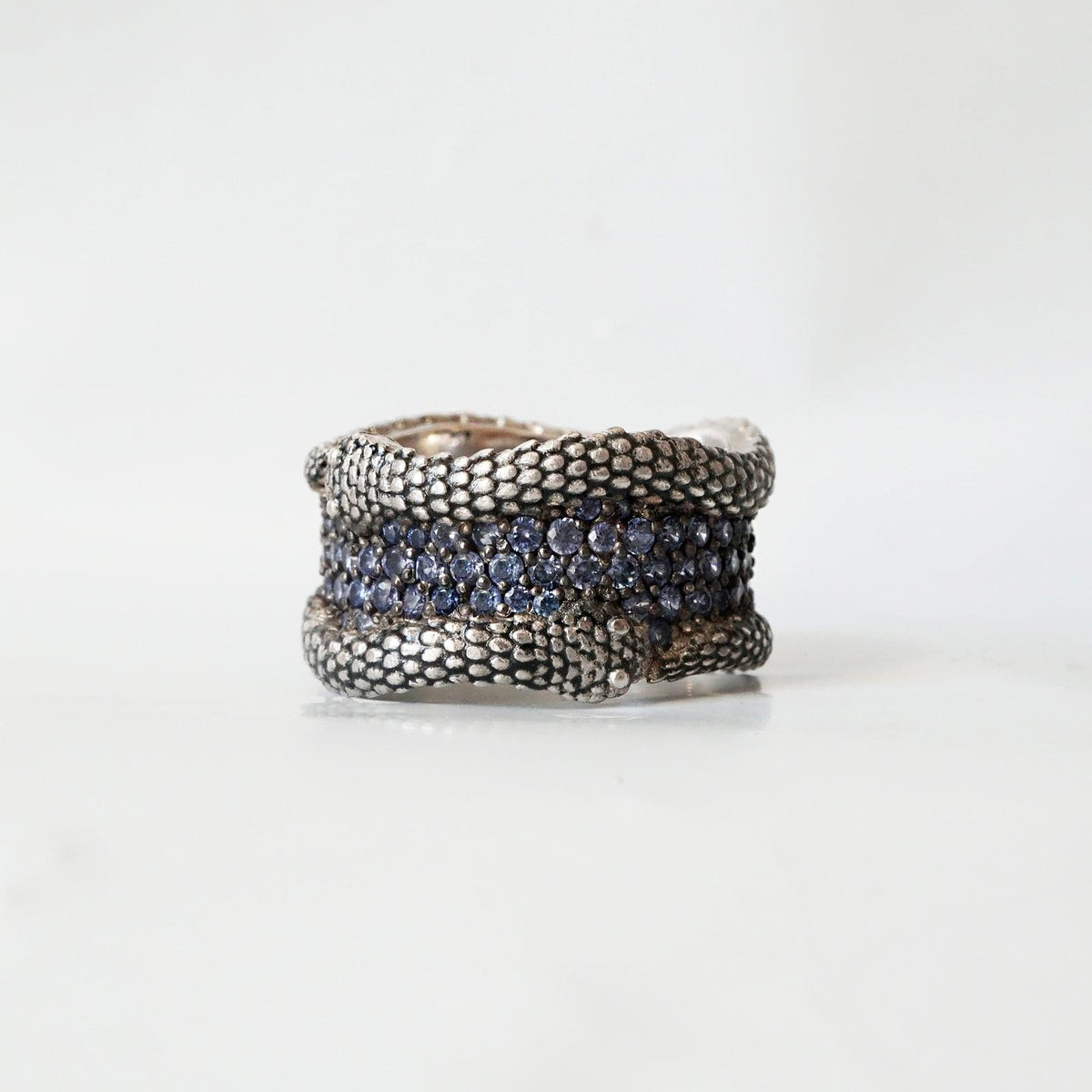 Sapphire Snake Ring - Tippy Taste Jewelry