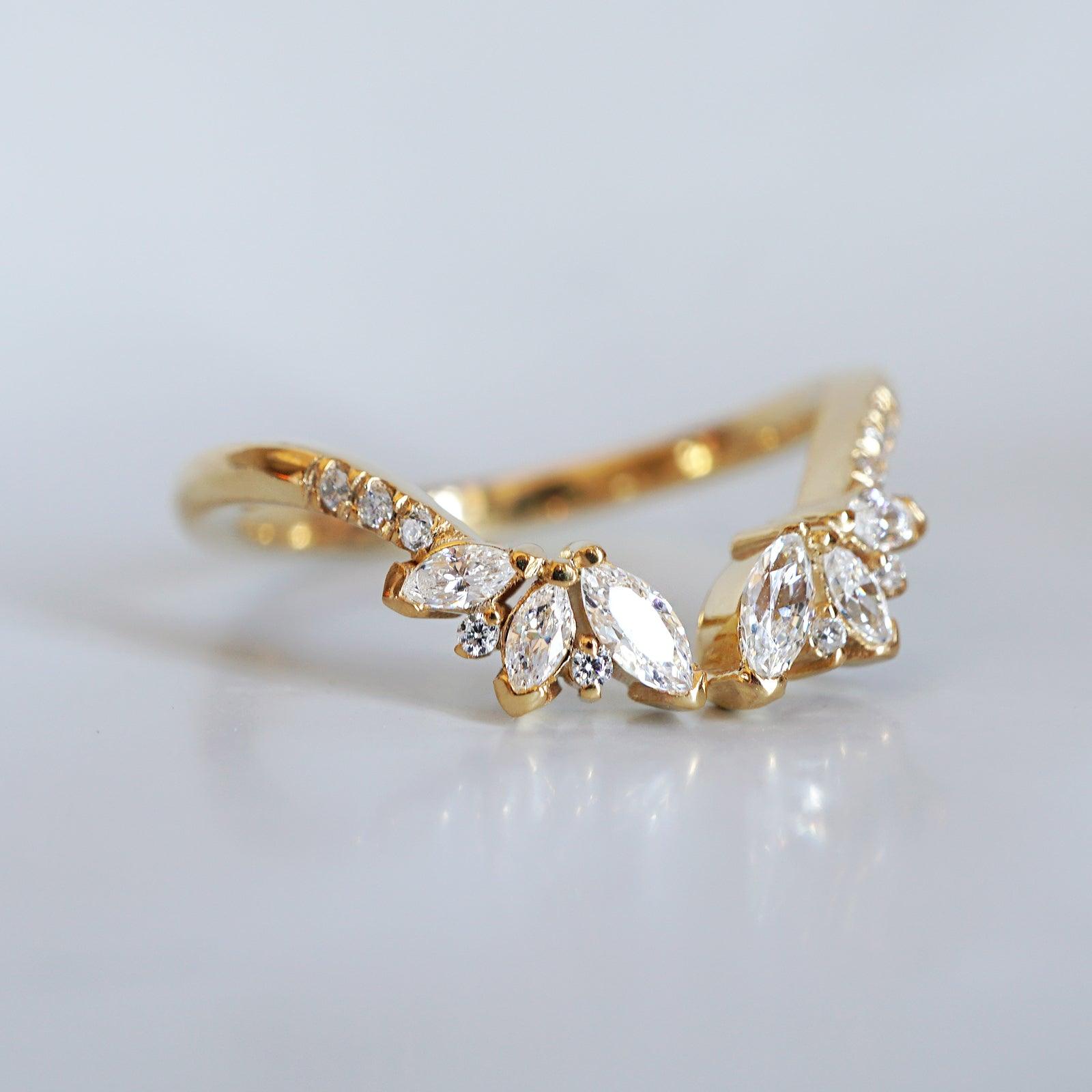 14K and 18K Divine Wing Ring - Tippy Taste Jewelry