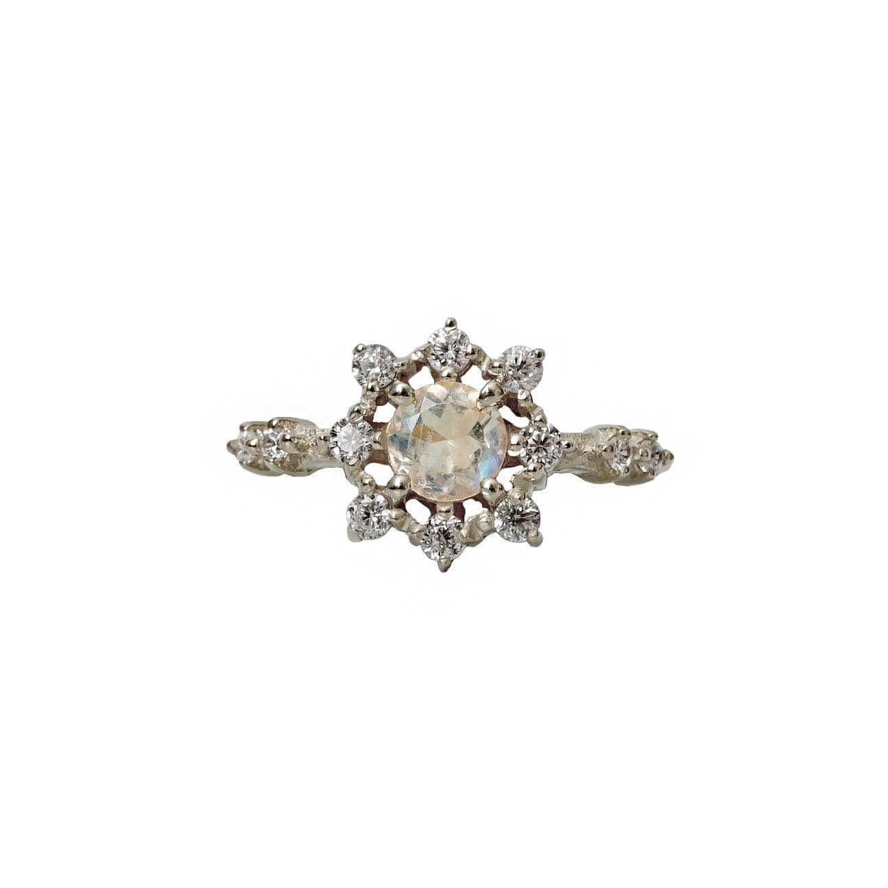 Limited Edition: Starlight Moonstone Ring - Tippy Taste Jewelry