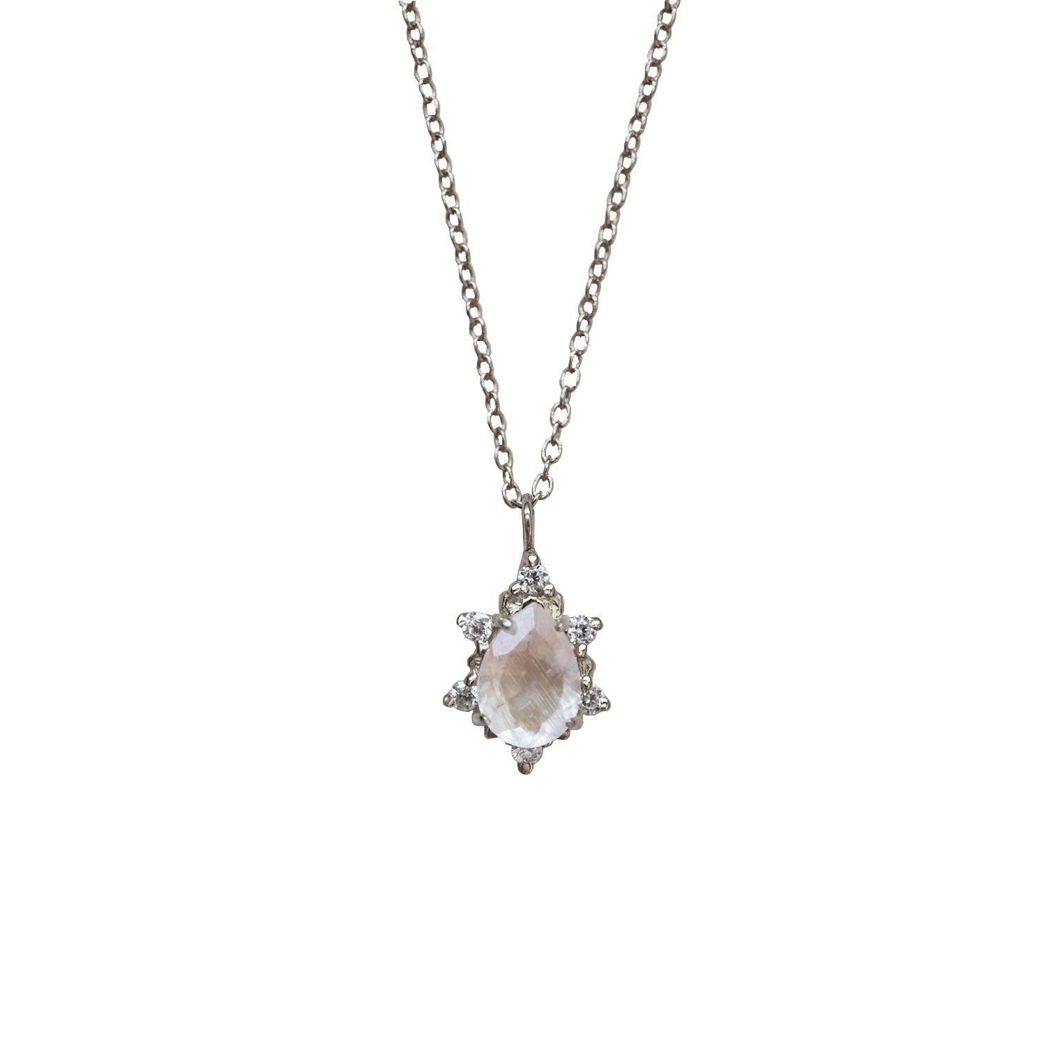 Moonstone Crush Necklace - Tippy Taste Jewelry