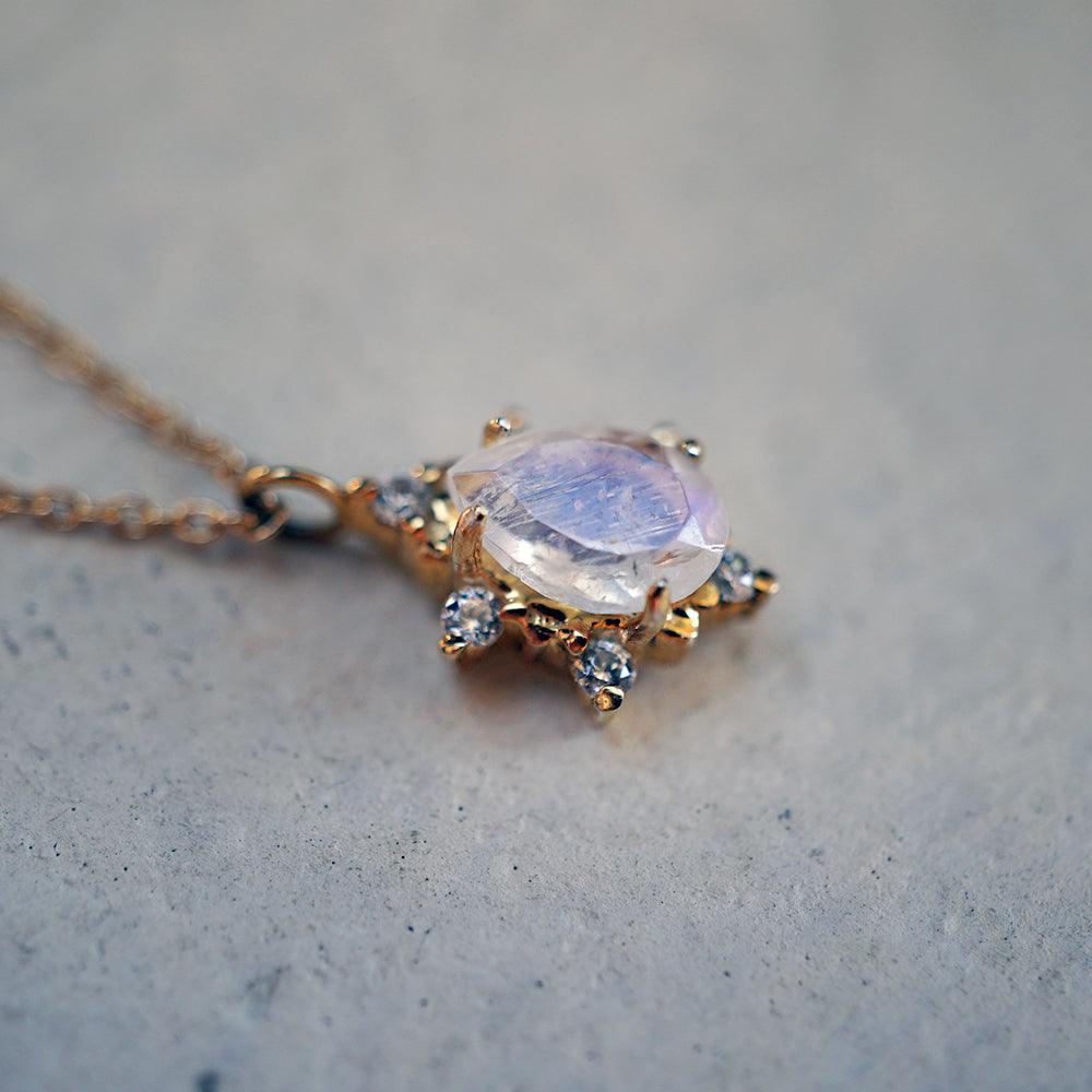 Moonstone Crush Necklace - Tippy Taste Jewelry