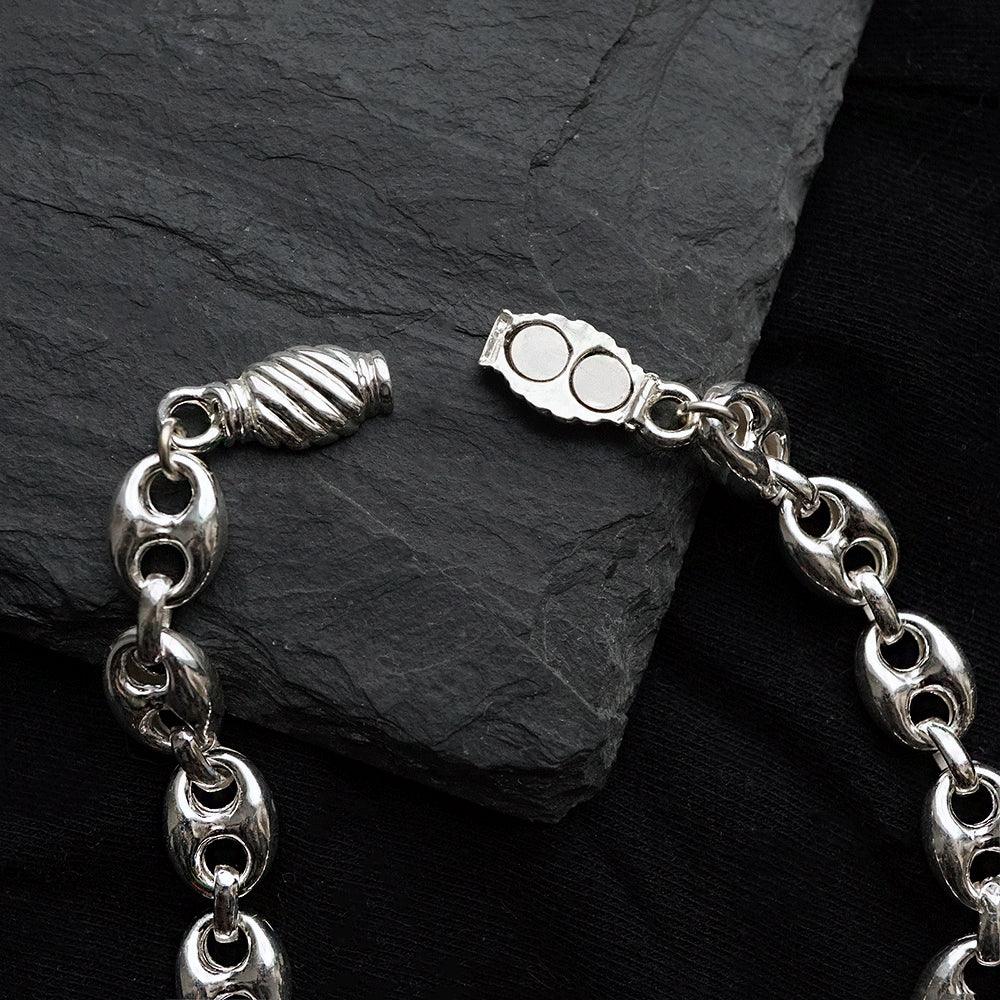 Puffed Anchor Bracelet - Tippy Taste Jewelry