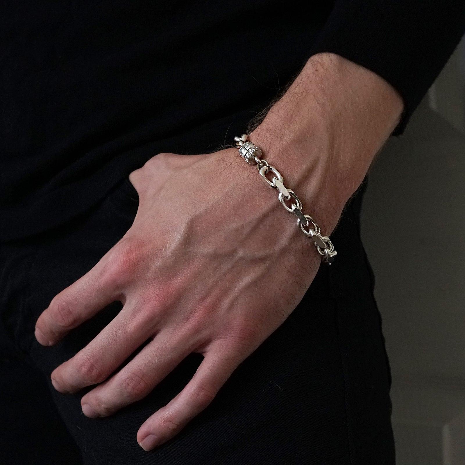 birck box chain bracelet