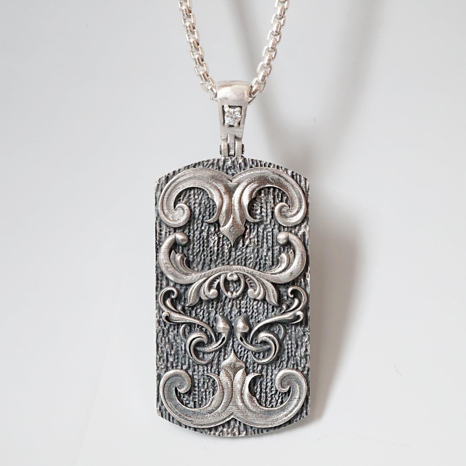 Armour Diamond Pendant - Tippy Taste Jewelry