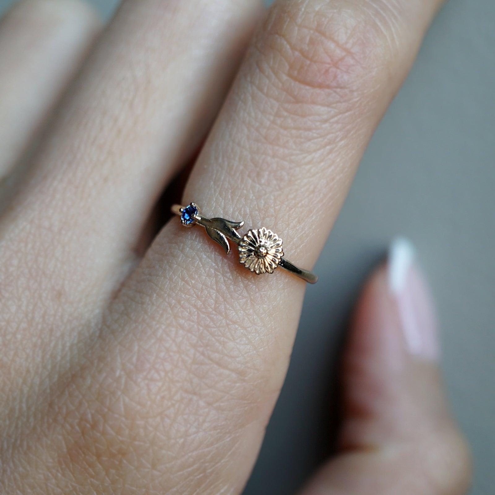 Aster Flower Ring