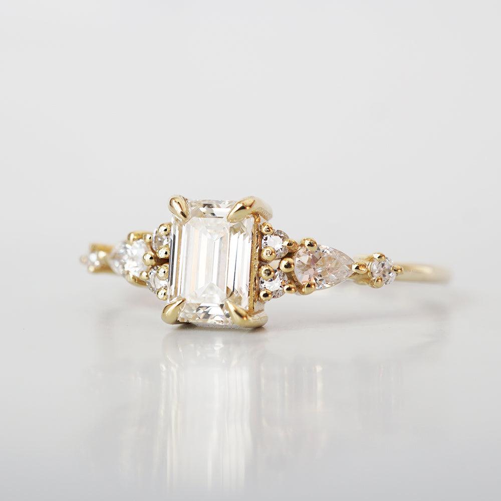 One Of A Kind: 14K Champs-Élysées Diamond Ring, VS2, 0.7ct – Tippy ...
