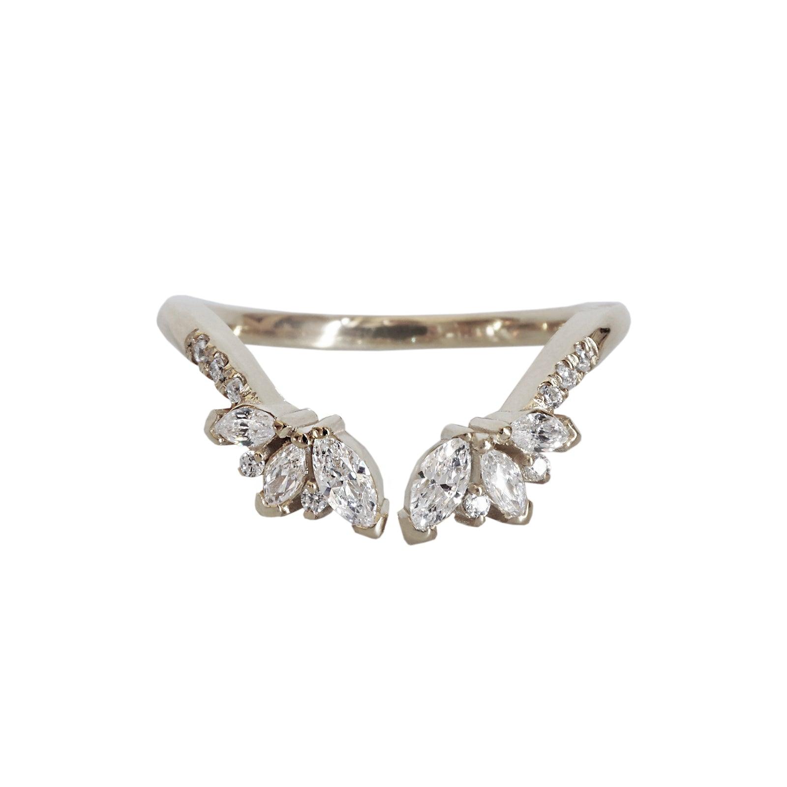 14K and 18K Divine Wing Ring - Tippy Taste Jewelry