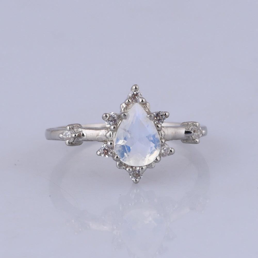 Moonstone Crush Ring - Tippy Taste Jewelry