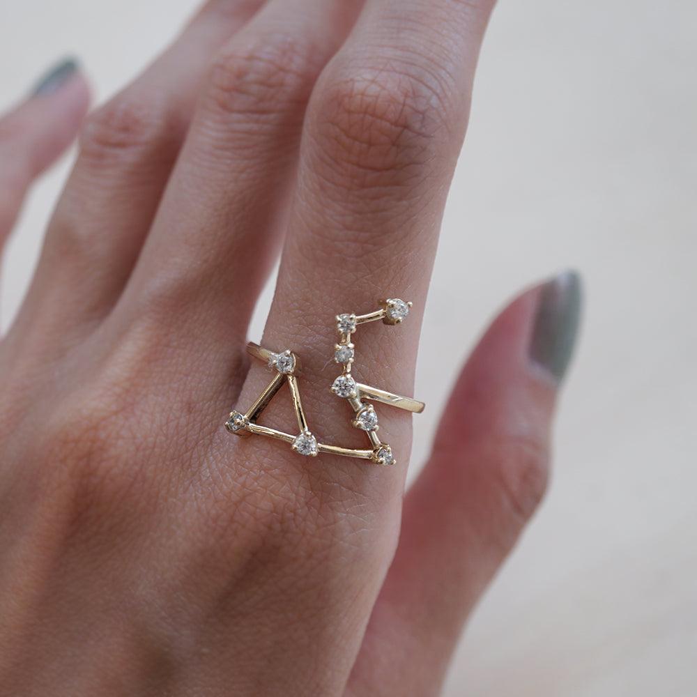 Leo Constellation Ring - Tippy Taste Jewelry