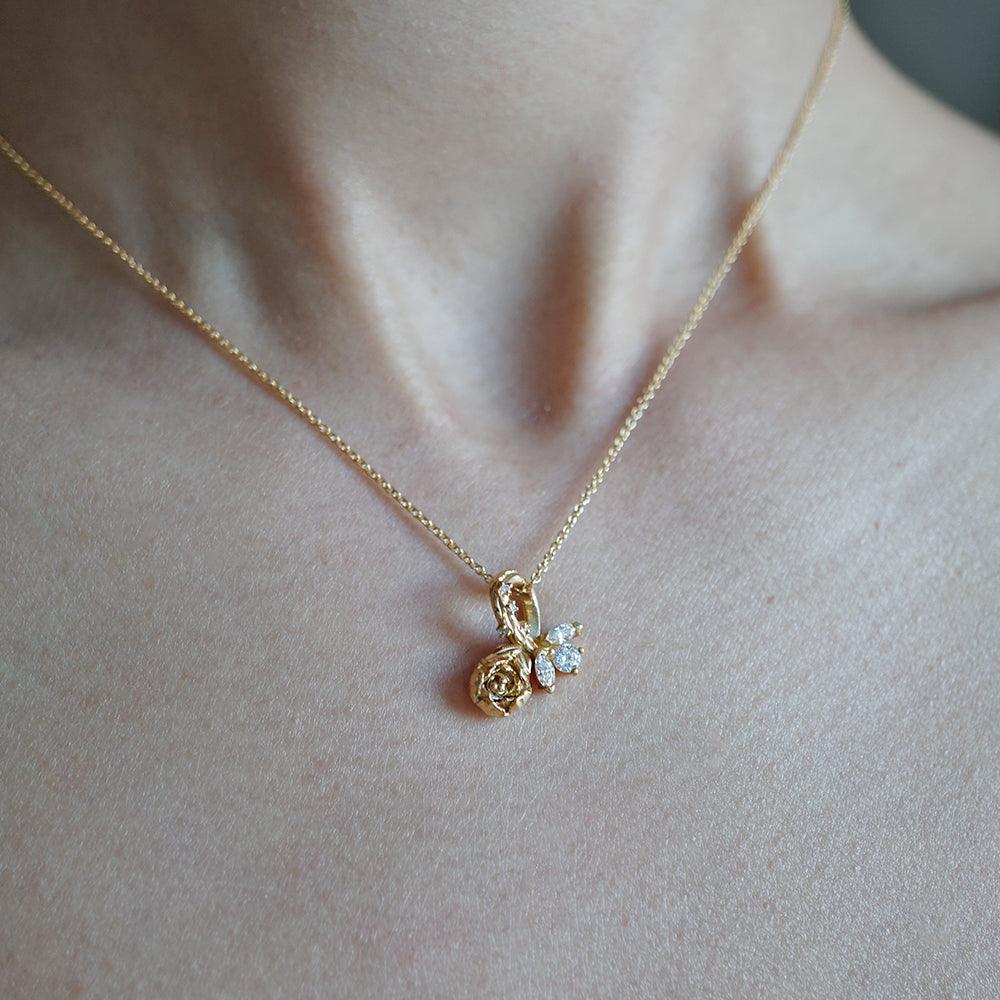 Peony Necklace – Tippy Taste Jewelry