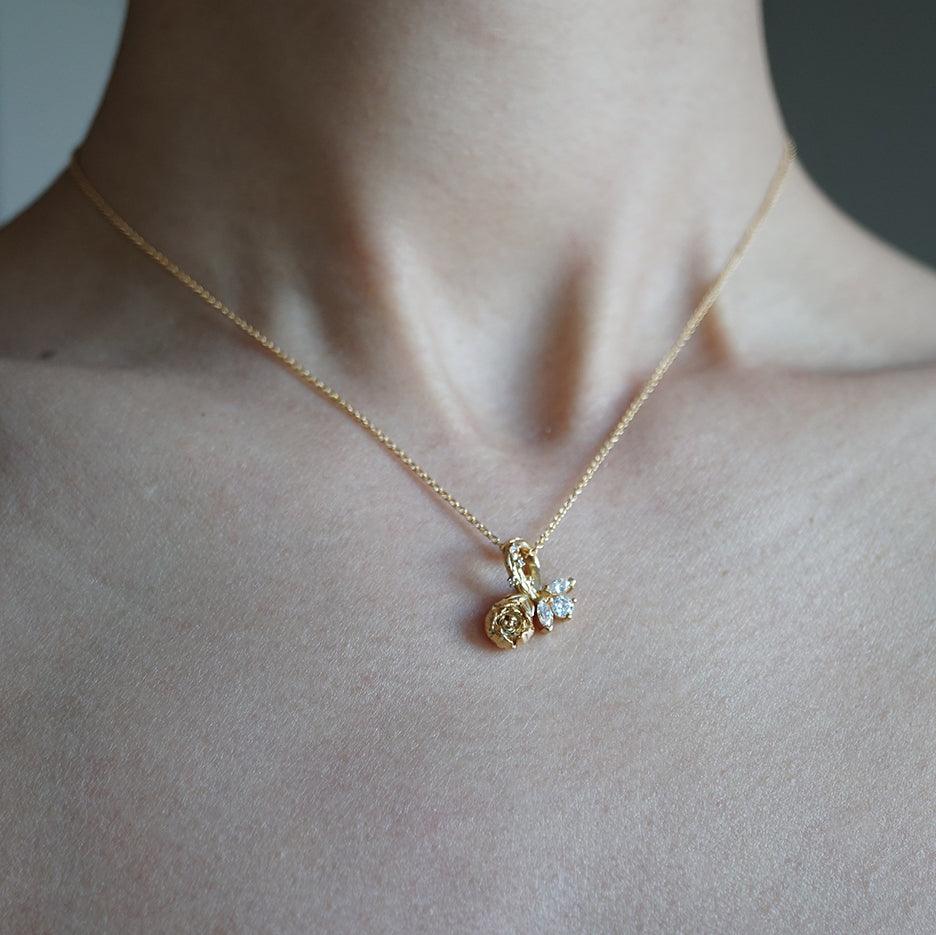 Peony Necklace - Tippy Taste Jewelry