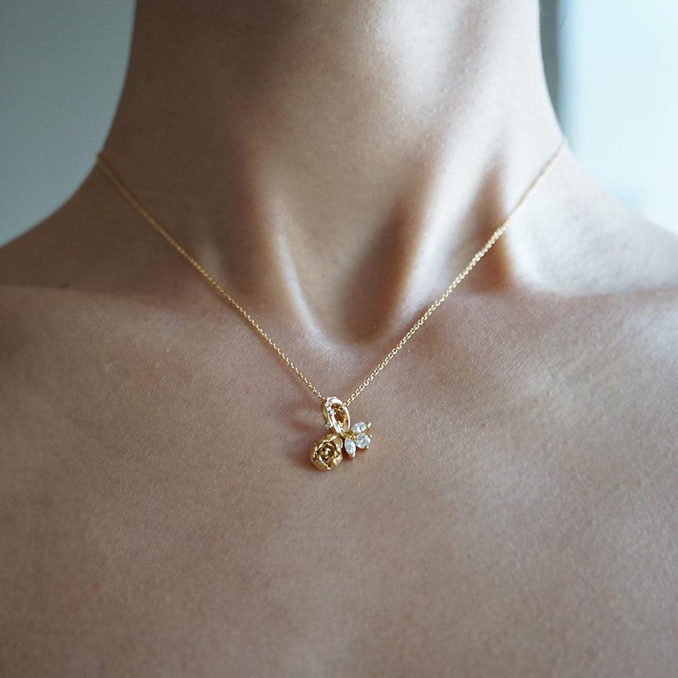 Peony Necklace - Tippy Taste Jewelry