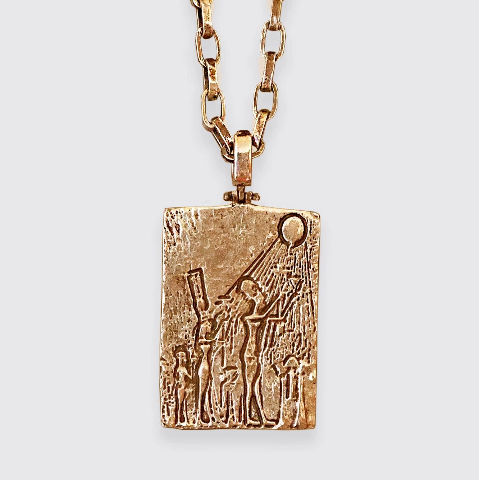 Egyptian Sun Pendant - Tippy Taste Jewelry