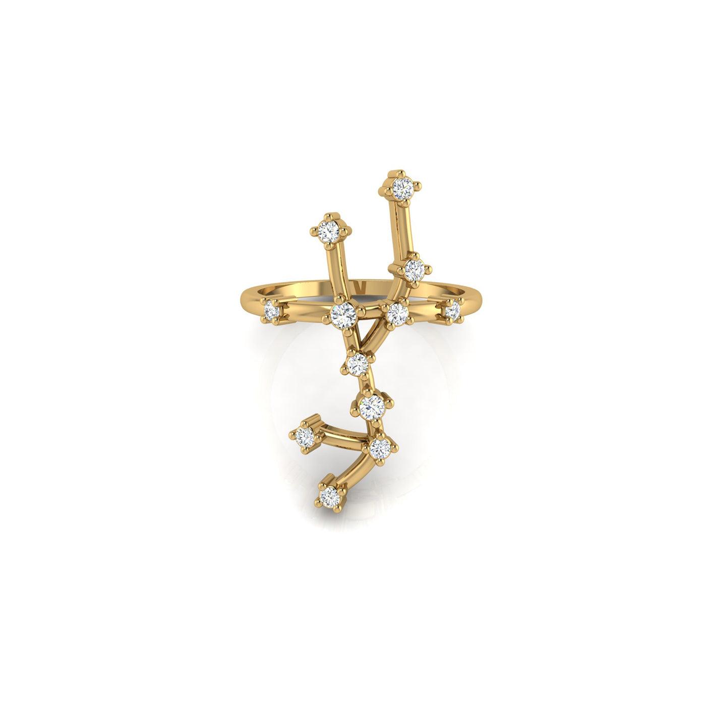 Taurus Constellation Ring - Tippy Taste Jewelry